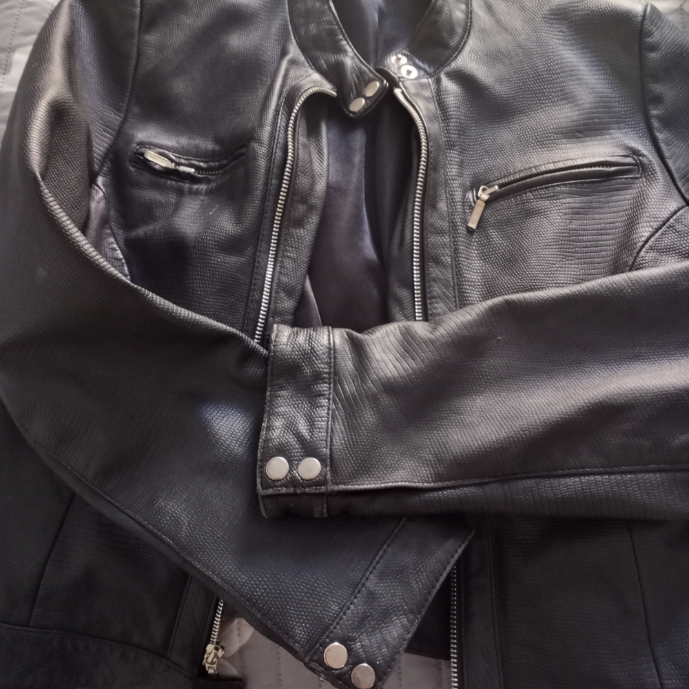 Italian leather jacket